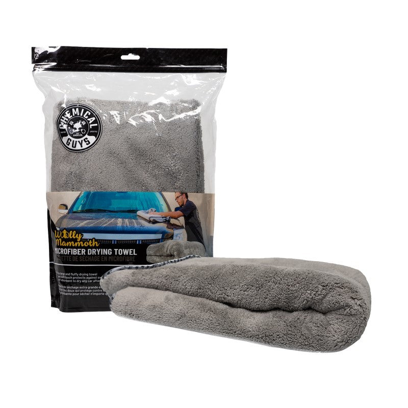 Chemical Guys - Chemical Guys Woolly Mammoth Microfiber Dryer Towel - 36in x 25in - MIC1995 - MST Motorsports