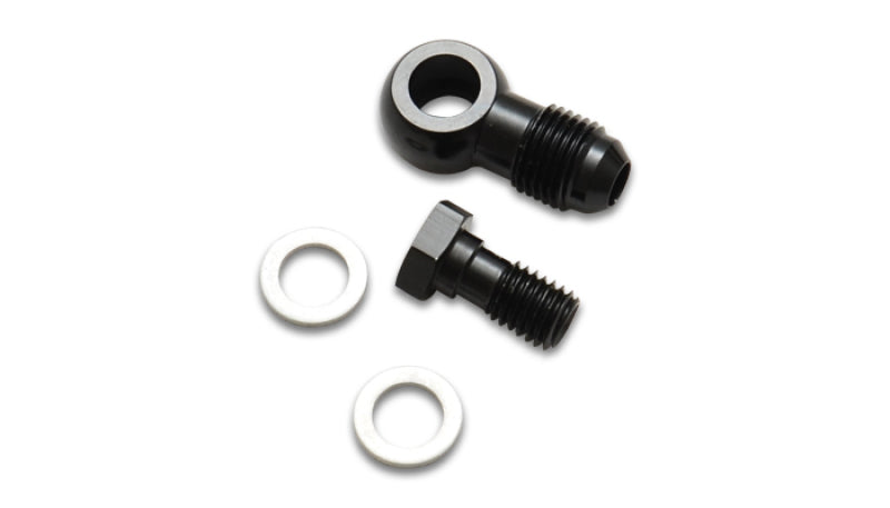 Vibrant - Single Male Banjo Adapter Assembly; Banjo Size: -4AN; Bolt Size: M10 x 1.25 - 11516 - MST Motorsports