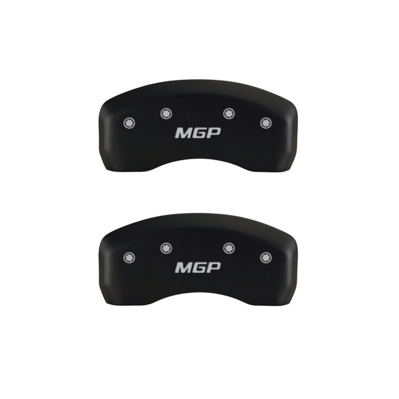 MGP - MGP 4 Caliper Covers Engraved Front & Rear MGP Red finish silver ch - 16230SMGPRD - MST Motorsports