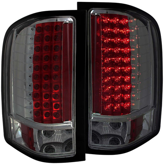 ANZO - Tail Light Assembly; LED; Smoke Lens; Pair; - 311159 - MST Motorsports