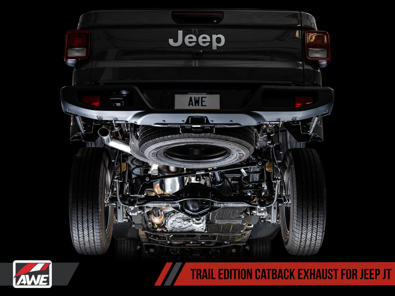 AWE Tuning - AWE Tuning 20-21 Jeep Gladiator JT 3.6L Trail Edition Cat-Back Exhaust - 3015-21001 - MST Motorsports