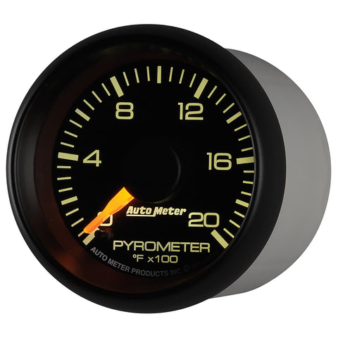 AutoMeter - GAUGE, PYROMETER (EGT), 2 1/16", 2000 Degrees F, STEPPER MOTOR, GM FACTORY MATCH - 8345 - MST Motorsports