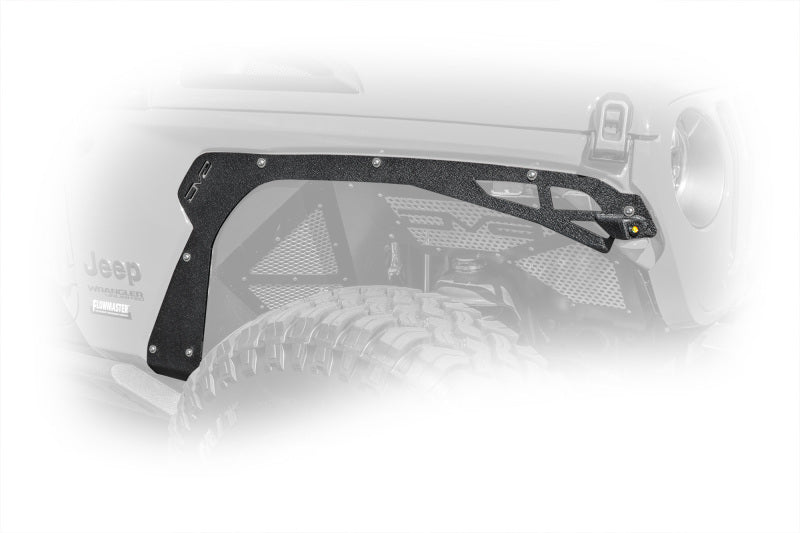 DV8 Offroad - 18+ Jeep JL Fender Flares; Delete; Front & Rear - FDJL-03 - MST Motorsports