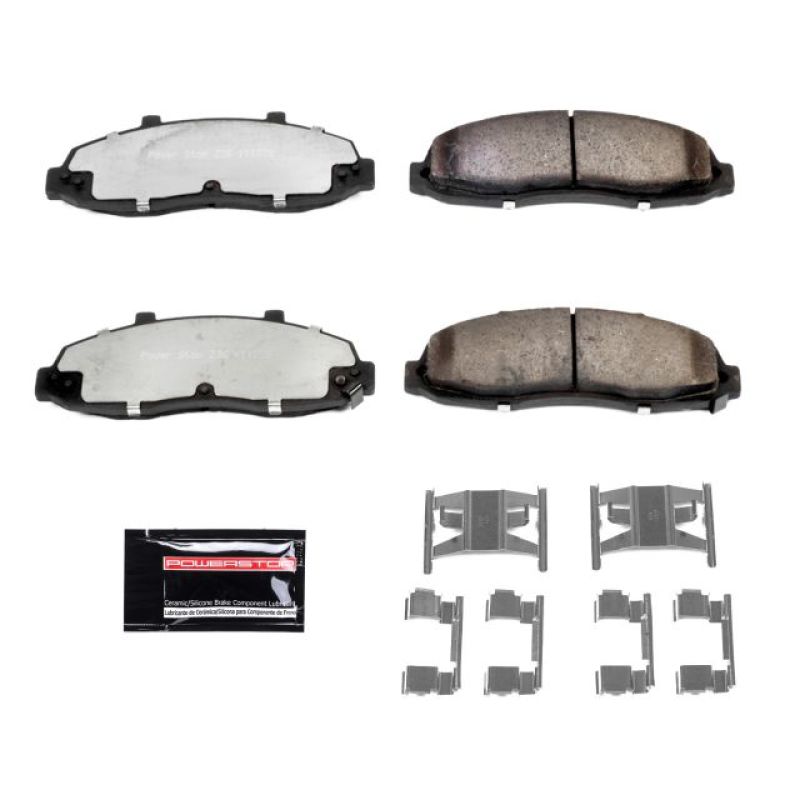 PowerStop - Power Stop 97-03 Ford F-150 Front Z36 Truck & Tow Brake Pads w/Hardware - Z36-679 - MST Motorsports