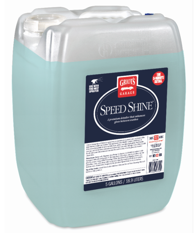 Griots Garage - Griots Garage Speed Shine - 5 Gallons (Minimum Order Qty of 2 - No Drop Ship) - 55104 - MST Motorsports