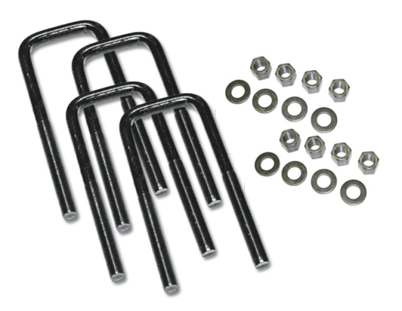 Superlift - Superlift U-Bolt 4 Pack 5/8x2/1/2x15 Square w/ Hardware - 11124 - MST Motorsports