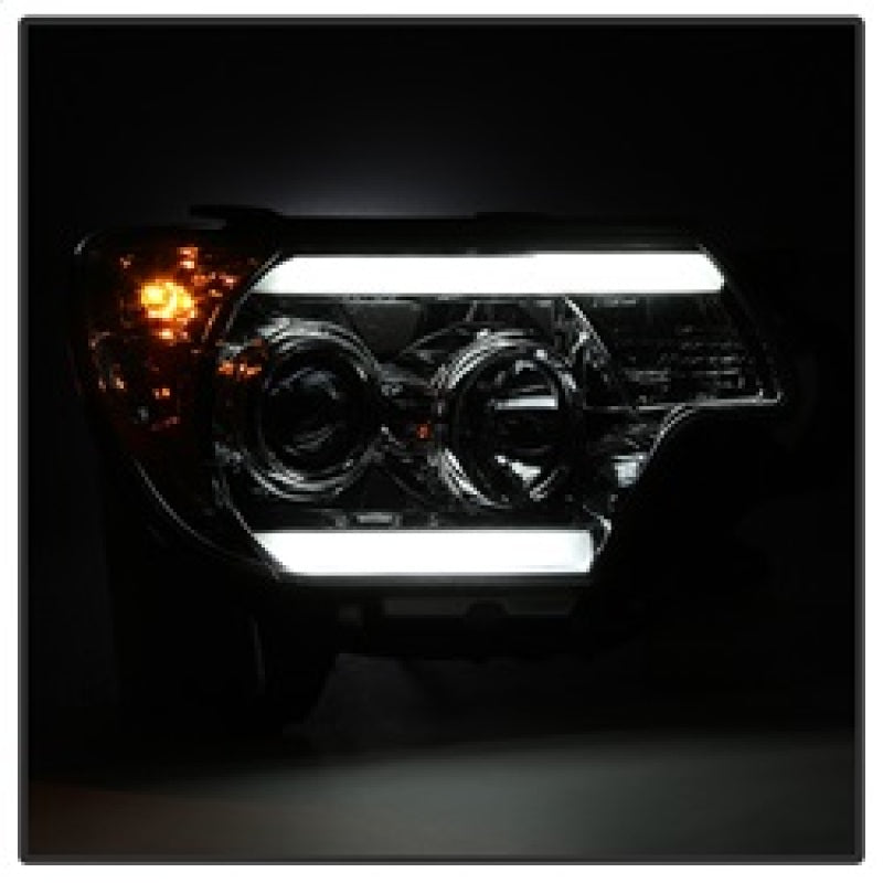 Spyder Auto - Projector Headlights - Light Bar DRL - Smoke - 5081728 - MST Motorsports