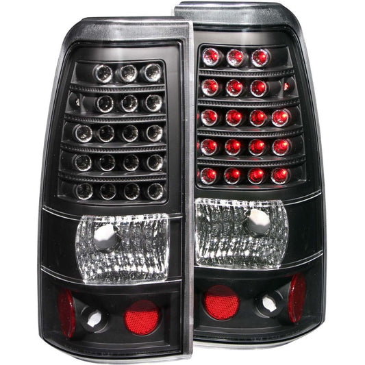 ANZO - Tail Light Assembly; LED; Clear Lens; Black Housing; Pair; - 311009 - MST Motorsports