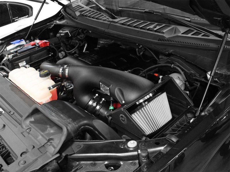 aFe - aFe MagnumFORCE Pro DRY S Stage-2 Intake System 16 Ford F-150 EcoBoost V6-2.7L/3.5L (tt) - 51-32642-1B - MST Motorsports