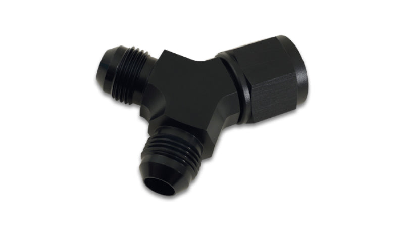 Vibrant - 90 Degree Y Adapter, Female Size: -8 AN; Dual Male Size: -6 AN - 10905 - MST Motorsports