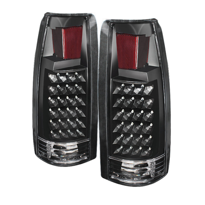 Spyder Auto - Xtune Yukon Denali 99-00 LED Tail Lights Black ALT-JH-CCK88-LED-BK - 9022449 - MST Motorsports