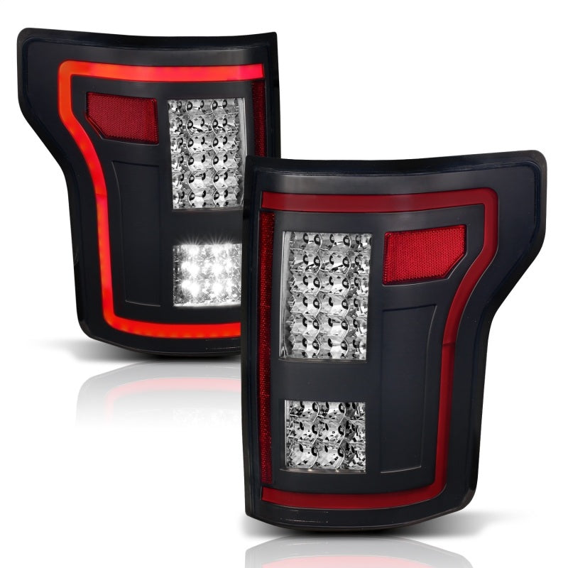 ANZO - LED Taillights Black w/ Sequential - 311293 - MST Motorsports