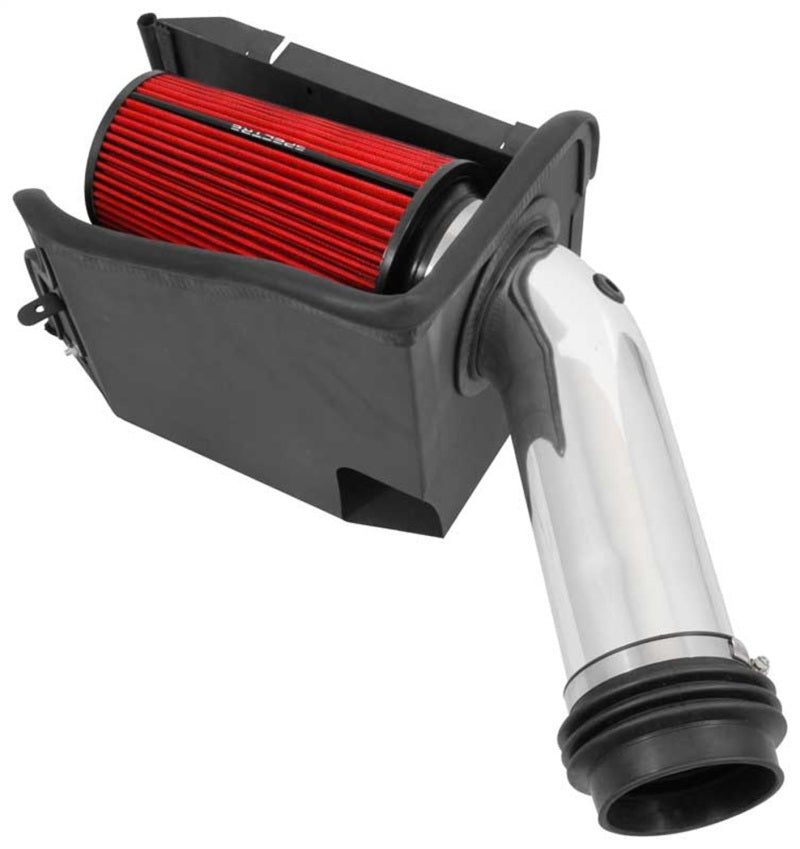 Spectre - Spectre 94-97 Ford SD 7.3L DSL Air Intake Kit - Polished w/Red Filter - 9059 - MST Motorsports