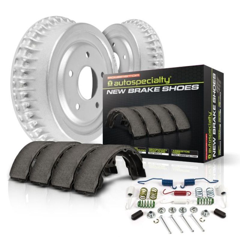 PowerStop - Power Stop 92-01 Jeep Cherokee Rear Autospecialty Drum Kit - KOE15300DK - MST Motorsports