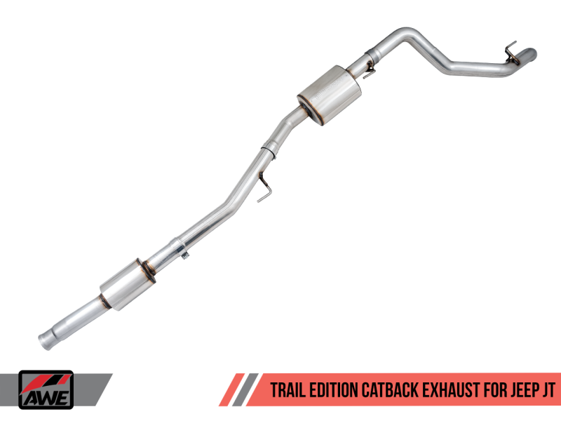 AWE Tuning - AWE Tuning 20-21 Jeep Gladiator JT 3.6L Trail Edition Cat-Back Exhaust - 3015-21001 - MST Motorsports