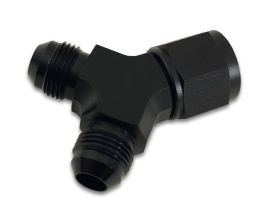 Vibrant - 90 Degree Y Adapter, Female Size: -12 AN; Dual Male Size: -10 AN - 10909 - MST Motorsports