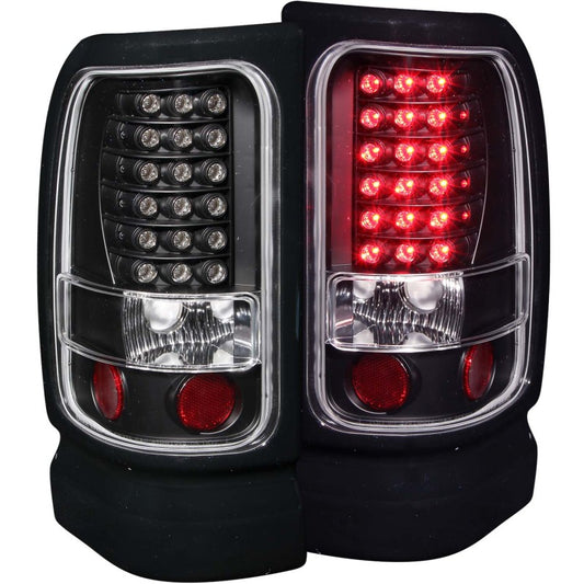 ANZO - Tail Light Assembly; LED; Clear Lens; Black Housing; Pair; - 311073 - MST Motorsports