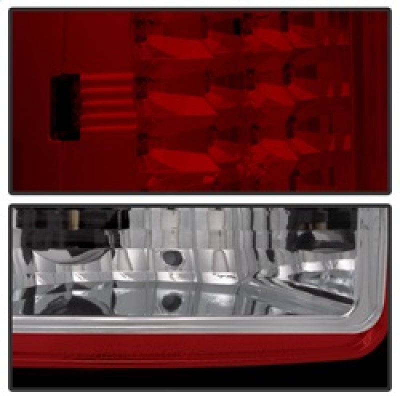 Spyder Auto - LED Tail Lights - Red Clear - 5014955 - MST Motorsports