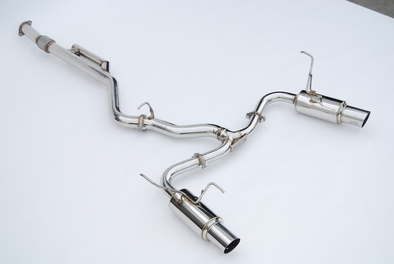 Invidia - Invidia 2022+ Subaru WRX N1 Twin Outlet Single Layer SS Tip Cat-Back Exhaust - HS22WRXGTP - MST Motorsports