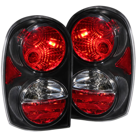 ANZO - Tail Light Assembly; Clear Lens; Black Housing; Pair; - 211108 - MST Motorsports