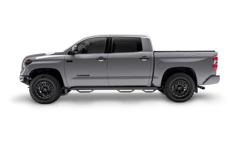 N-Fab - N-Fab Nerf Step 07-17 Toyota Tundra Double Cab 8ft Bed - Tex. Black - Bed Access - 3in - T07107QC-6-TX - MST Motorsports