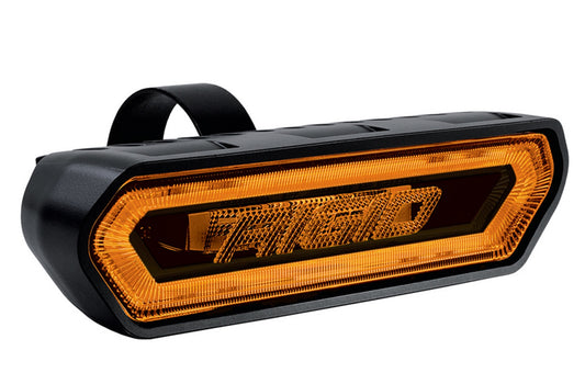 RIGID Industries - RIGID Chase, Rear Facing 5 Mode LED Light, Amber Halo, Black Housing - 90122 - MST Motorsports