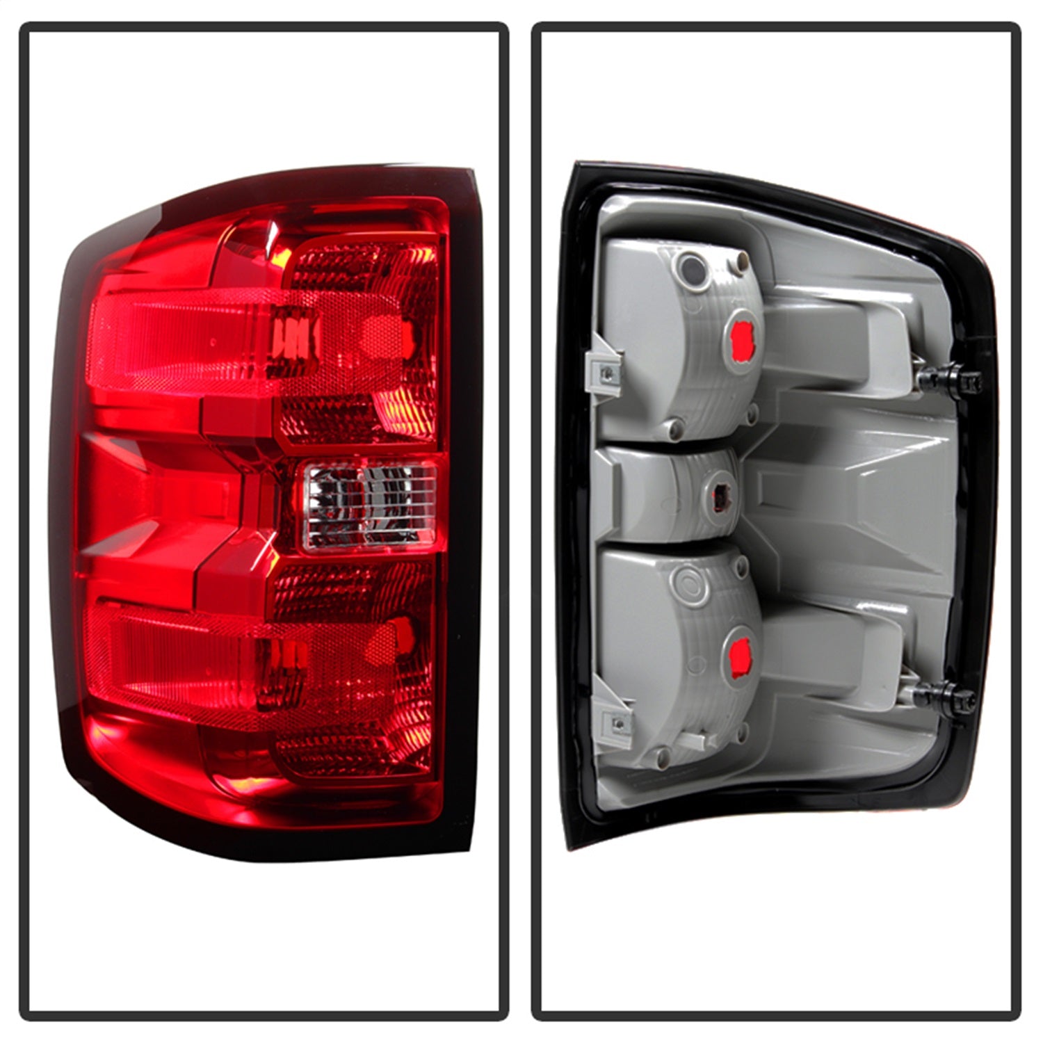 Spyder Auto - Xtune Chevy Silverado 2014-2016 Driver Side Tail Lights - OEM Left ALT-JH-CS14-OE-L - 9031915 - MST Motorsports