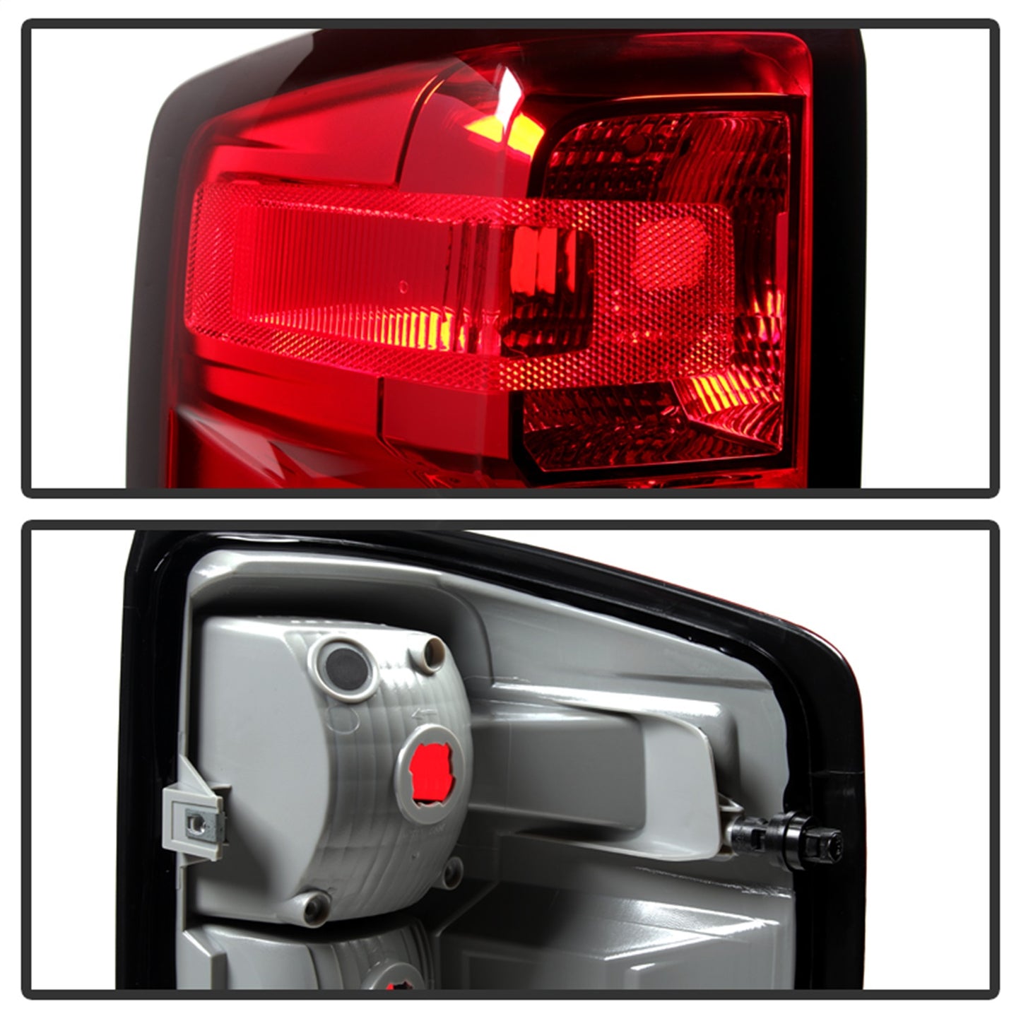 Spyder Auto - Xtune Chevy Silverado 2014-2016 Driver Side Tail Lights - OEM Left ALT-JH-CS14-OE-L - 9031915 - MST Motorsports