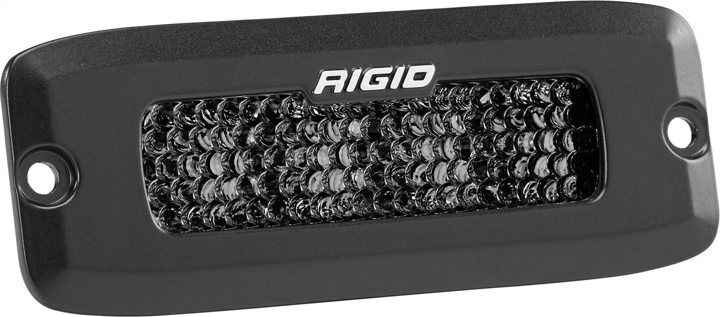 RIGID Industries - RIGID SR-Q Series PRO Midnight Edition, Spot Diffused, Flush Mount, Pair - 925513BLK - MST Motorsports