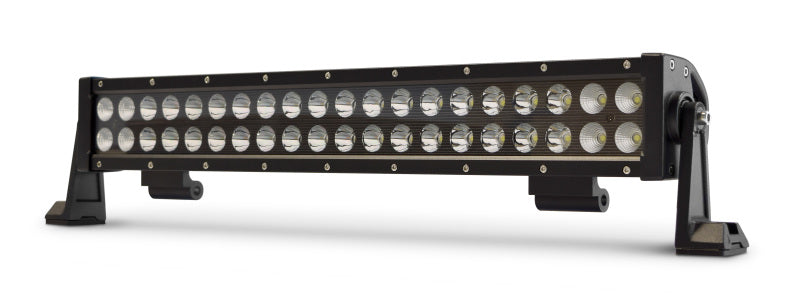 DV8 Offroad - 20 in. Dual Row LED Light Bar; Black Face - BR20E120W3W - MST Motorsports