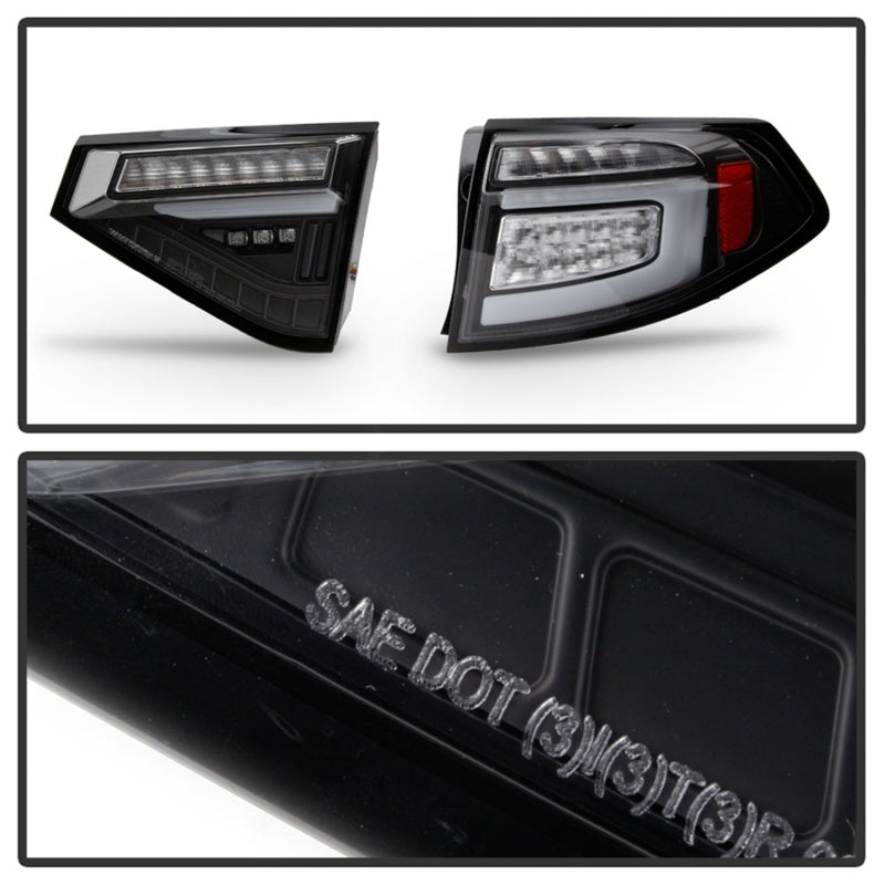 Spyder Auto - LED Tail Lights - Black - 5086730 - MST Motorsports