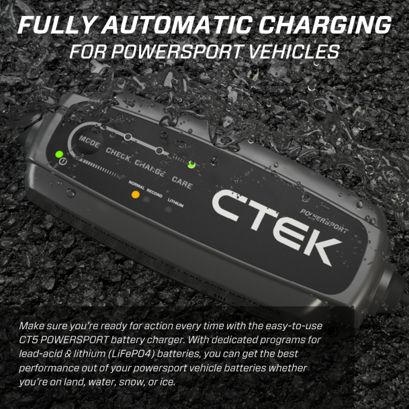 CTEK Power Inc - CTEK CT5 Powersport - 40-339 - MST Motorsports