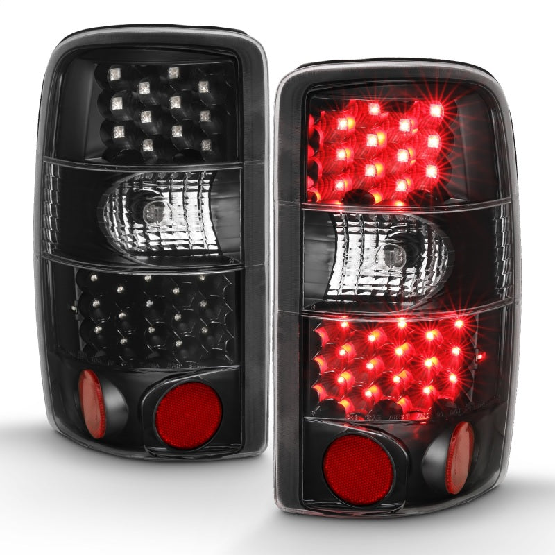 ANZO - LED Taillights Black/Clear - 311298 - MST Motorsports