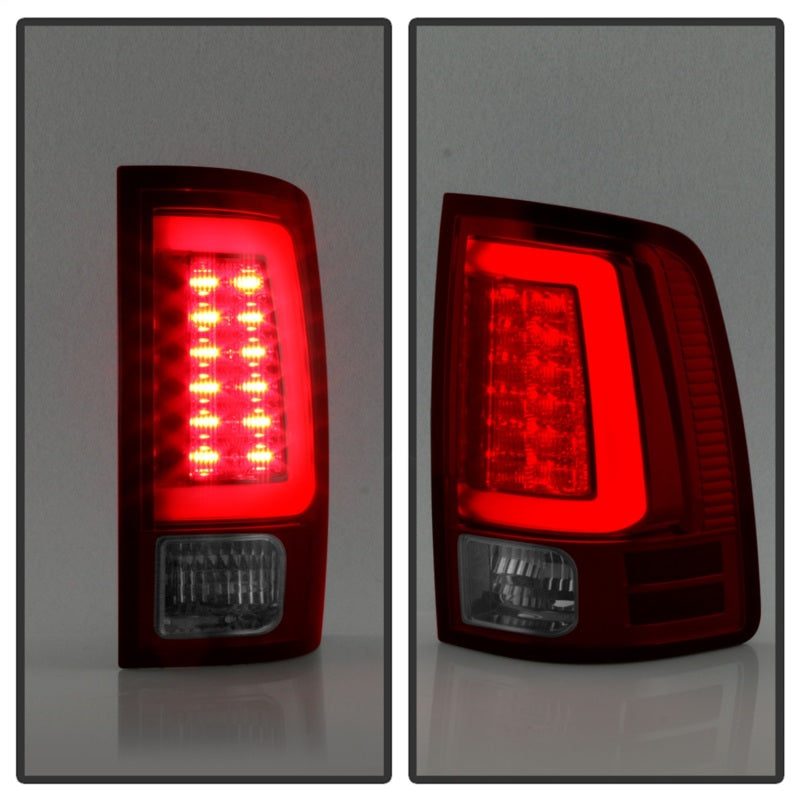 Spyder Auto - Light Bar LED Tail Lights - Incandescent Model only - Red Clear - 5084040 - MST Motorsports