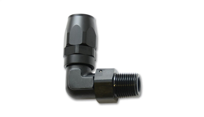 Vibrant - Male Hose End Fitting, 90 Degree; Size: -10AN; Pipe Thread: 1/2" NPT - 26907 - MST Motorsports