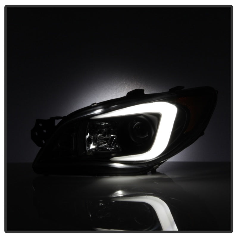 Spyder Auto - Projector Headlights - Xenon/HID - Light Bar DRL - Black - 5083913 - MST Motorsports