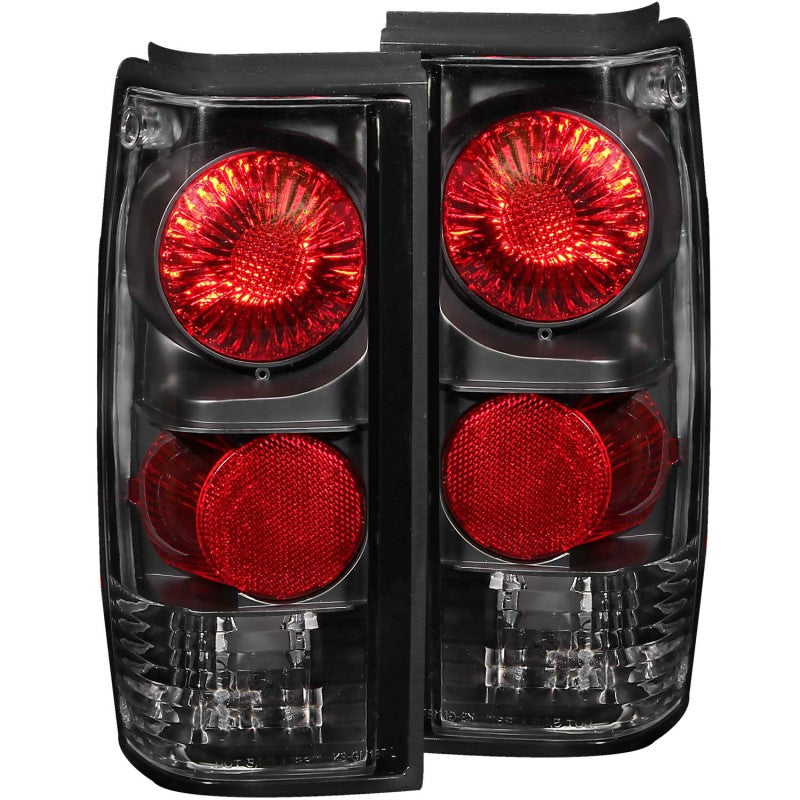 ANZO - Tail Light Assembly; Clear Lens; Black Housing; Pair; - 211031 - MST Motorsports