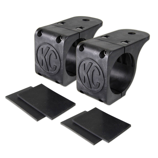 KC HiLiTES - Tube Clamp Mount Bracket Pair for 1.75" to 2" Round Light Bars - 73071 - 73071 - MST Motorsports