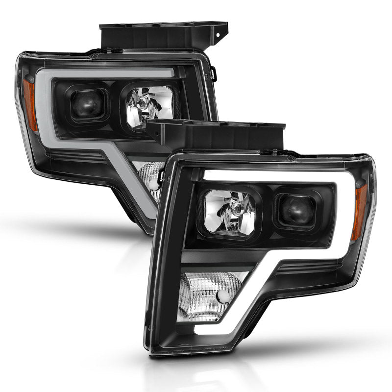 ANZO - Projector Headlights Plank Style Black Housing - 111443 - MST Motorsports