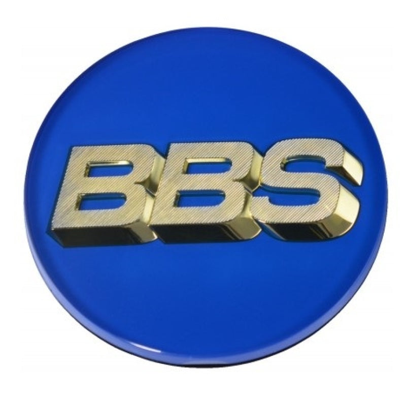 BBS - BBS Center Cap 70.6mm Blue/Gold (4-Tab) - 56.24.132 - MST Motorsports