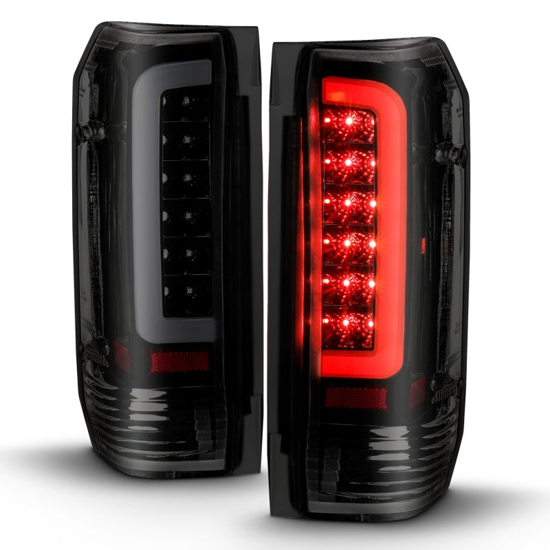 ANZO - Tail Light Assembly; LED; Black Housing; Smoke Lens; Pair - 311351 - MST Motorsports