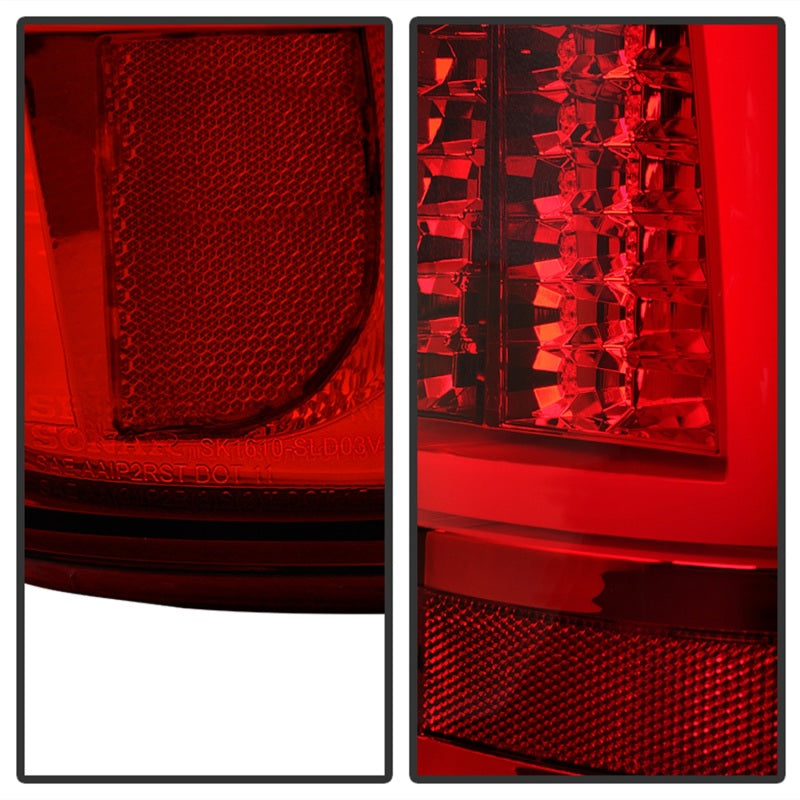 Spyder Auto - Version 2 LED Tail Lights - Red Clear - 5081926 - MST Motorsports