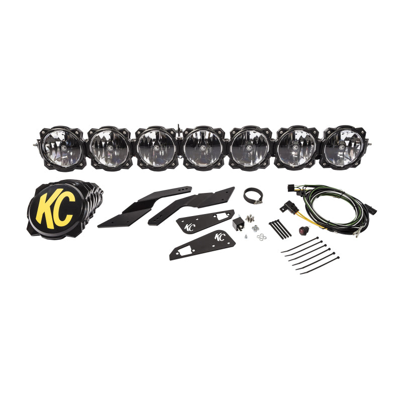 KC HiLiTES - Gravity LED Pro6 17-19 Can-Am Maverick X3 7-Light 45" LED Light Bar - 91334 - 91334 - MST Motorsports