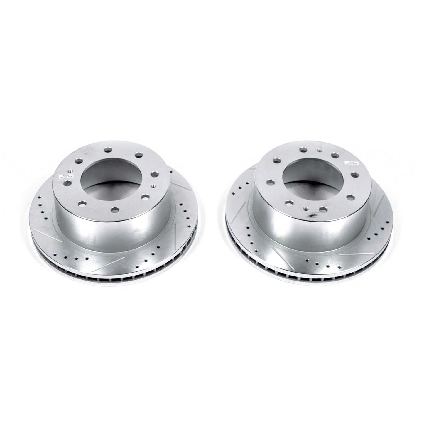 PowerStop - Power Stop 11-19 Chevrolet Silverado 2500 HD Rear Evolution Drilled & Slotted Rotors - Pair - AR82155XPR - MST Motorsports