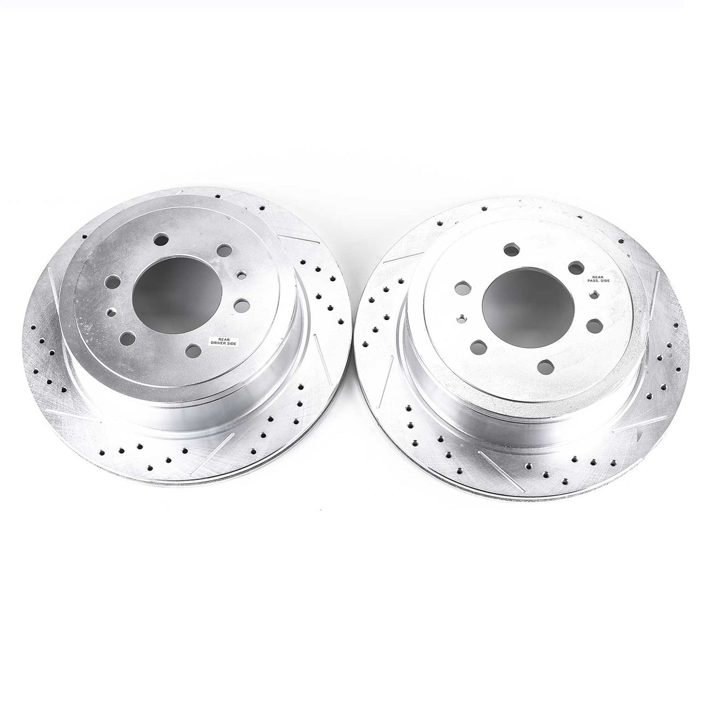 PowerStop - Power Stop 04-11 Ford F-150 Rear Evolution Drilled & Slotted Rotors - Pair - AR8598XPR - MST Motorsports