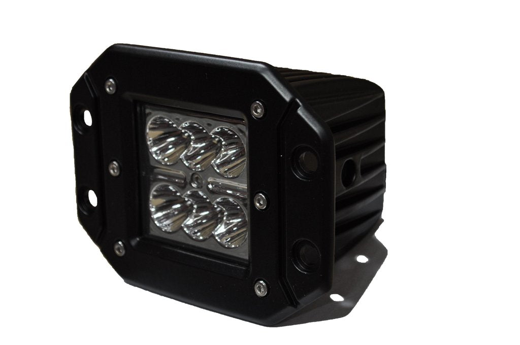 DV8 Offroad - 3 in. Flush Mount LED Light - B3FM24W3W - MST Motorsports