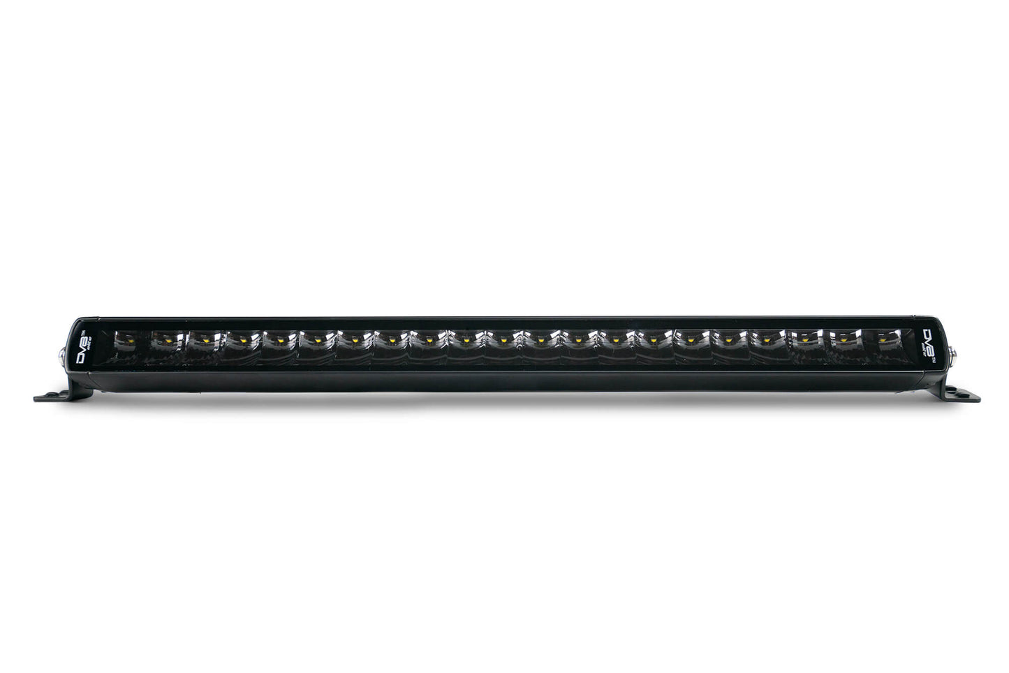 DV8 Offroad - UNIVERSAL 20in. SINGLE ROW LED LIGHT BAR w/ FLOOD/SPOT COMBO PATTERN/SIDE MOUNTS - BE20SW105W - MST Motorsports