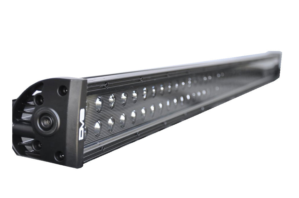 DV8 Offroad - 50 in. Dual Row LED Light Bar; Black Face - BR50E300W3W - MST Motorsports