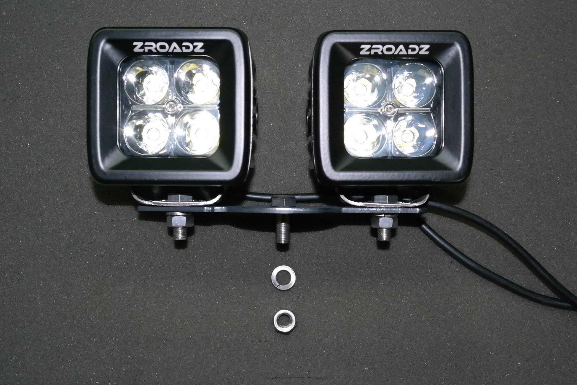 ZROADZ Off Road Products - Universal Add On Accessories Dual Pod A-Pillar LED Brackets - Z360002 - MST Motorsports