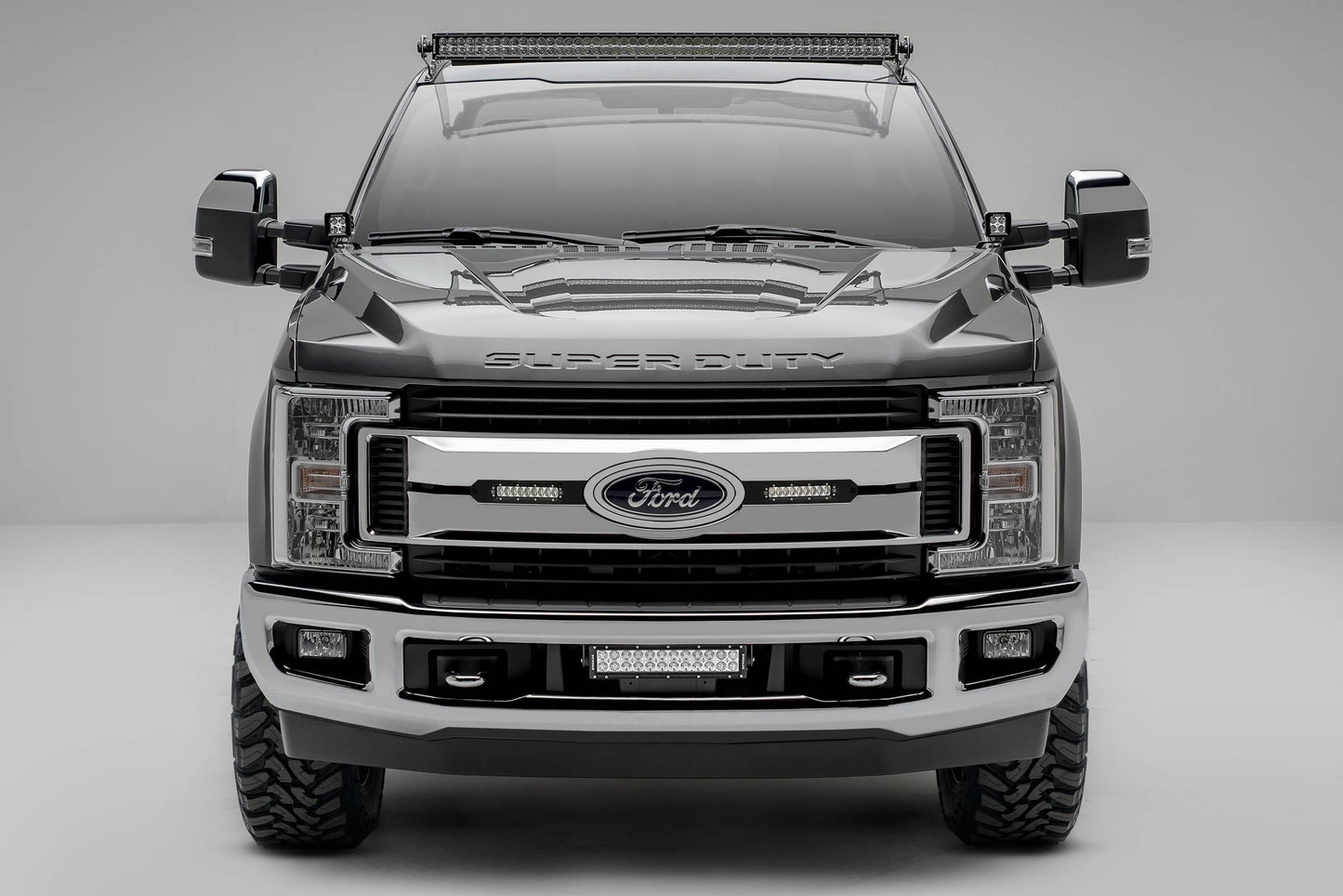 ZROADZ Off Road Products - Ford Super Duty 250/350 Hood Hinge Zroadz Brackets Only - Z365471 - MST Motorsports